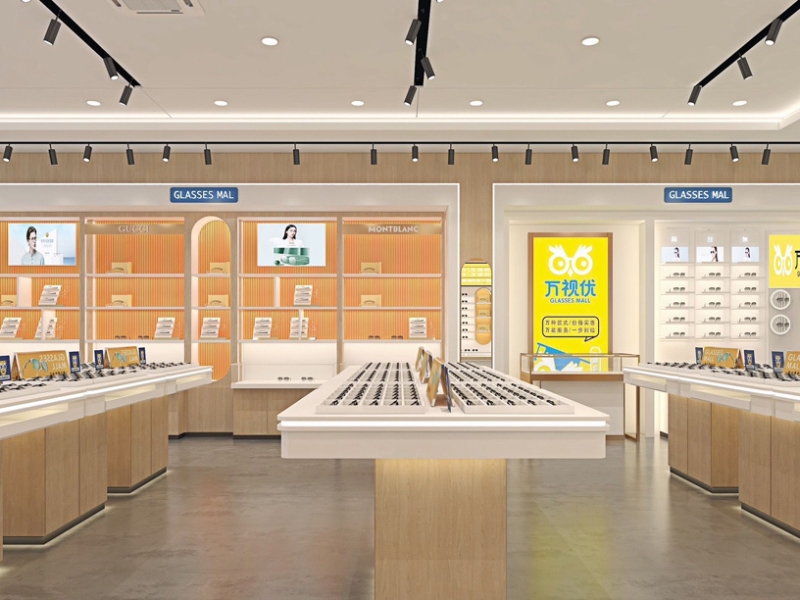 High-End Eyeglass Display Showcases For Opticians & Eyewear Boutiques