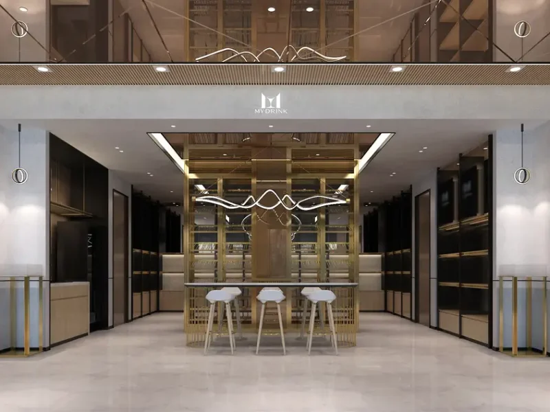 Wine Store Storage Display Racks Fixtures