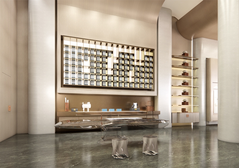 Modern Artifacts Glass Display Cabinets Design