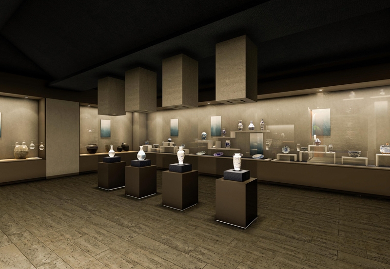 Showcase Modern Customized Museum Storage Showcase Factory Direct Sales