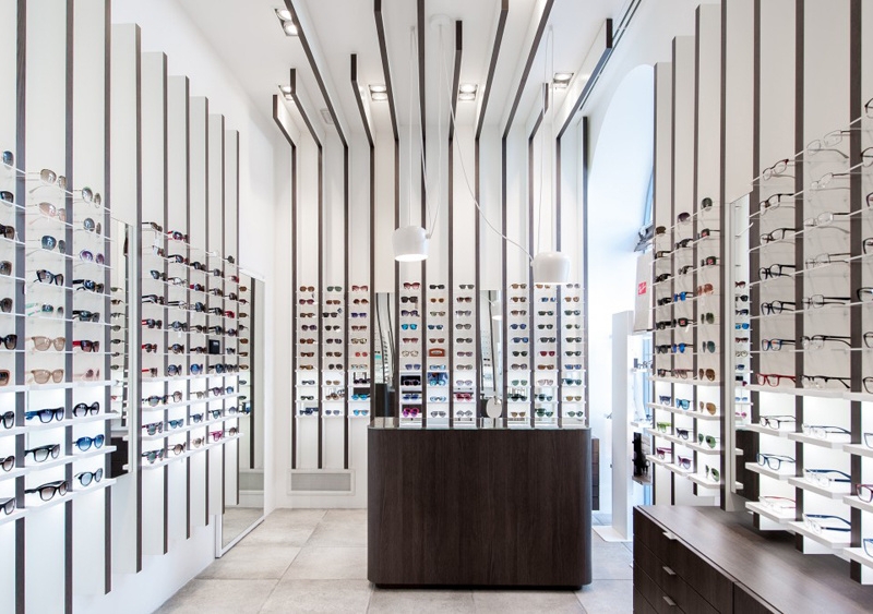 Custom Optical Store Display Furniture for Eyewear Retailers