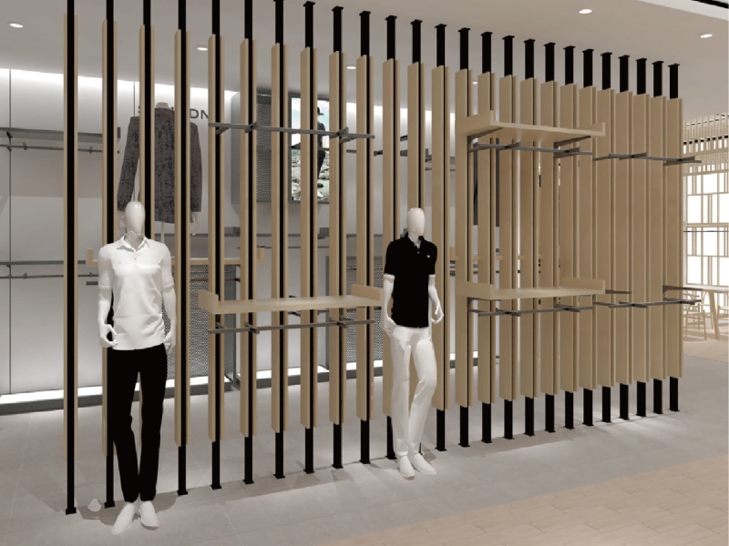 Seven-Star Brand Clothing Shop Design